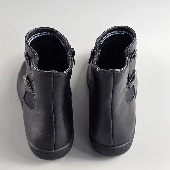 Flex Step Women’s Black Ankle Boots Size 7M - Picture 7 of 11